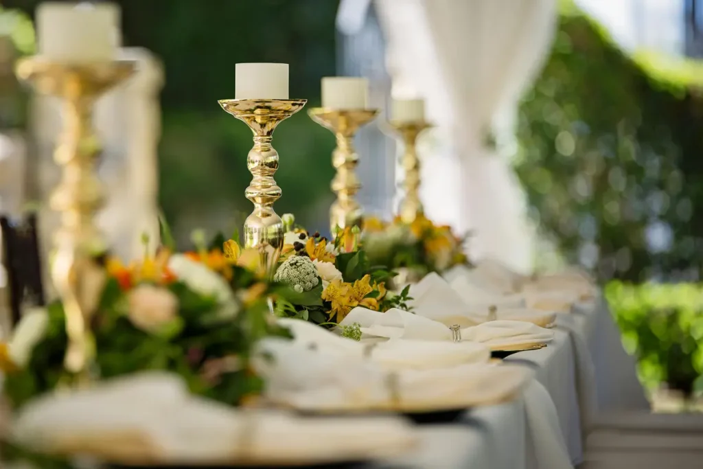 wedding table