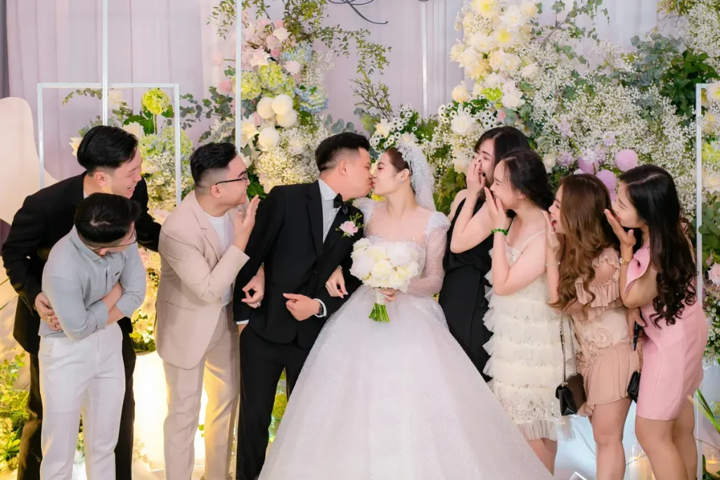 couple at wedding