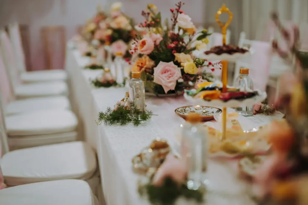 table flowers